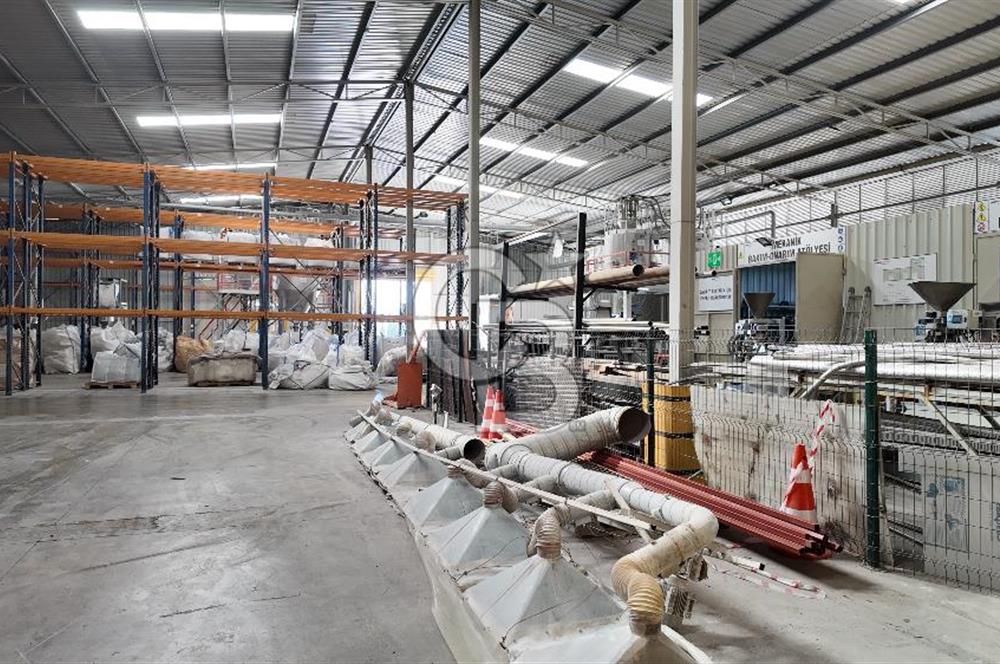 Turgutlu OSB de Satılık Fabrika 18.711 m² Arsa 9.850 m² Kapalı Alan
