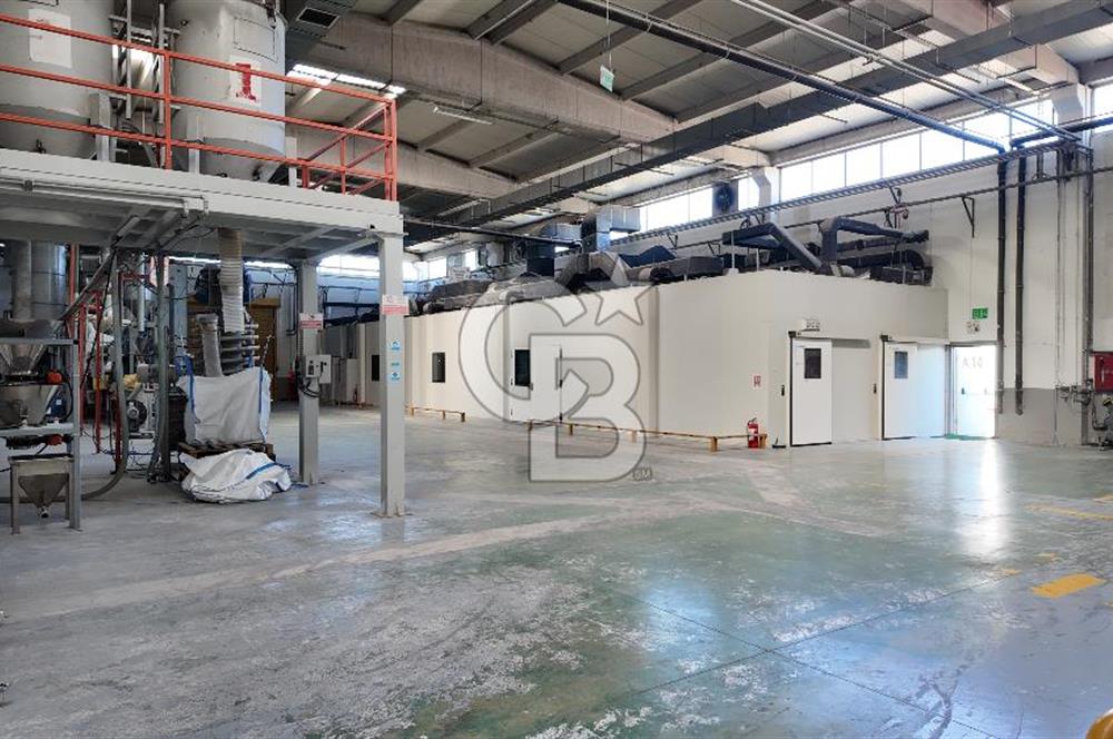 Turgutlu OSB de Satılık Fabrika 18.711 m² Arsa 9.850 m² Kapalı Alan