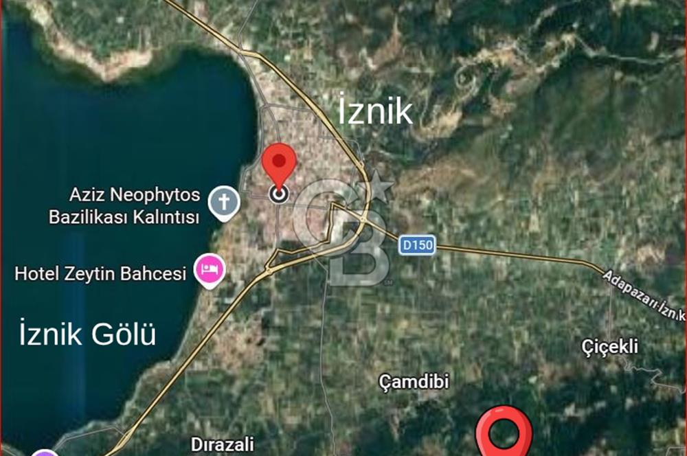 Bursa İznik Şerefiye'de Göl Manzaralı 1.182 m