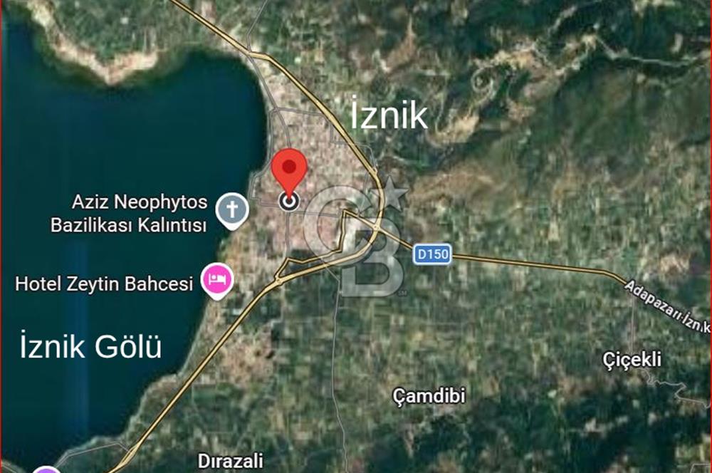 Bursa İznik Şerefiye'de Göl Manzaralı 1.182 m