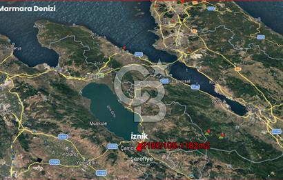 Bursa İznik Şerefiye'de Göl Manzaralı 1.182 m