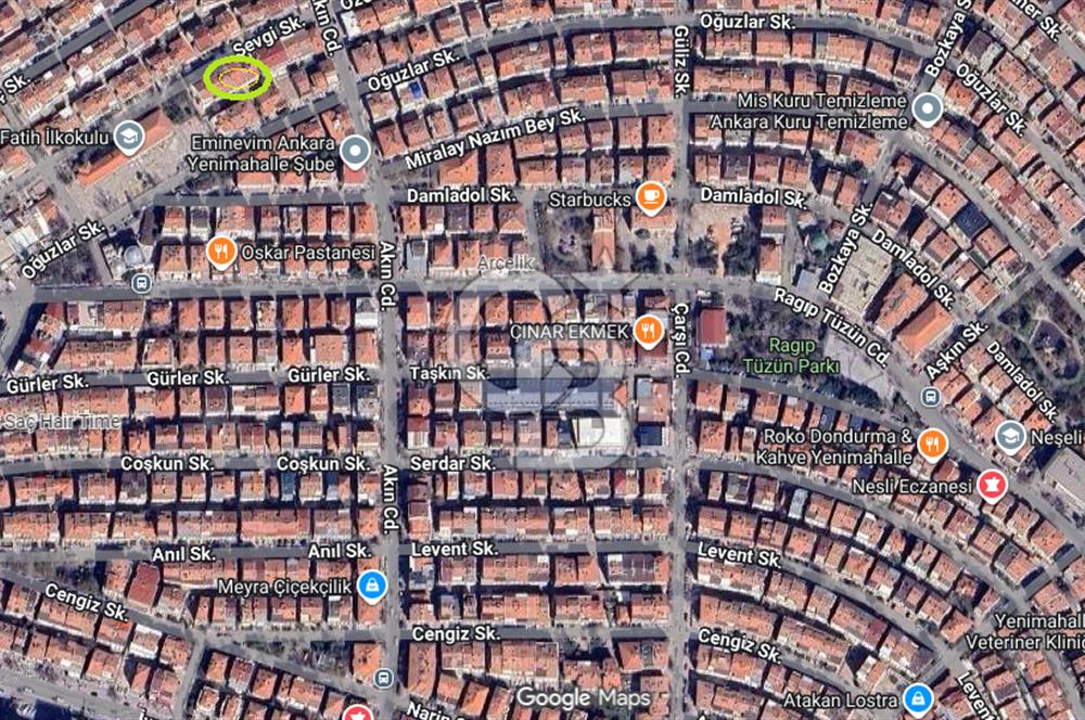 YENİMAHALLE, 2+1 MERKEZİ KONUMDA, SÜPER ŞEHİR MANZARALI