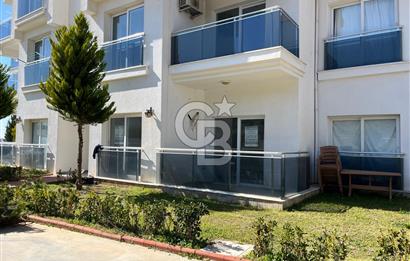 DİDİM HİSAR DA HAVUZLU SİTE İÇİNDE 1+1 BAHÇE KATI