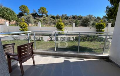 DİDİM HİSAR DA HAVUZLU SİTE İÇİNDE 1+1 BAHÇE KATI