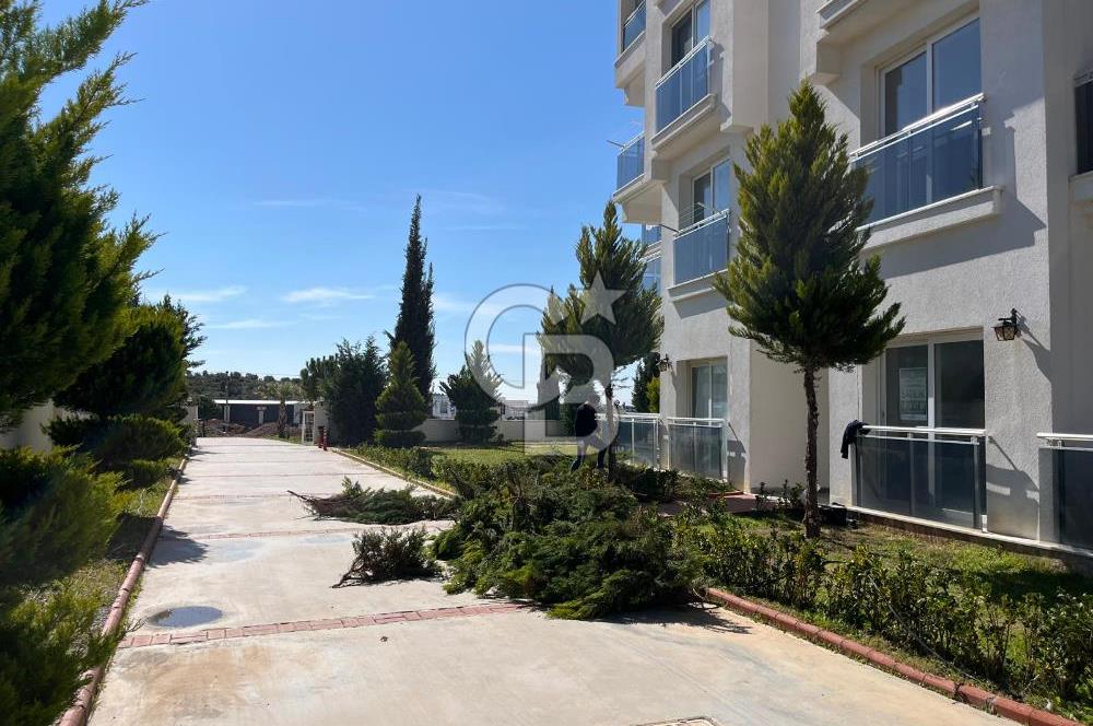 DİDİM HİSAR DA HAVUZLU SİTE İÇİNDE 1+1 BAHÇE KATI