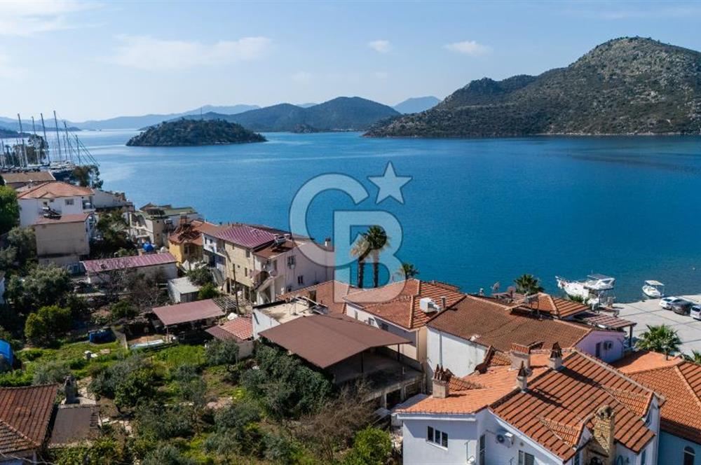 BOZBURUN MERKEZDE DENİZE SIFIR TEK KATLI KAGİR EV