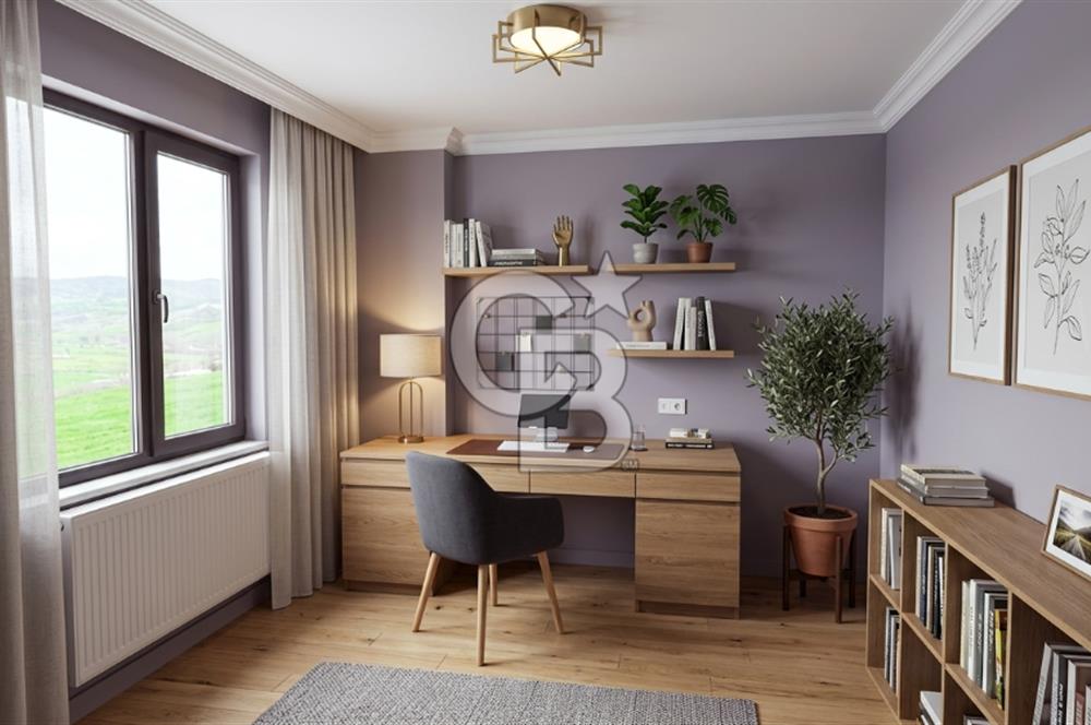 MANYAS ÇARŞIDA DOĞA MANZARALI / 4+1 SIFIR LÜKS DUBLEKS