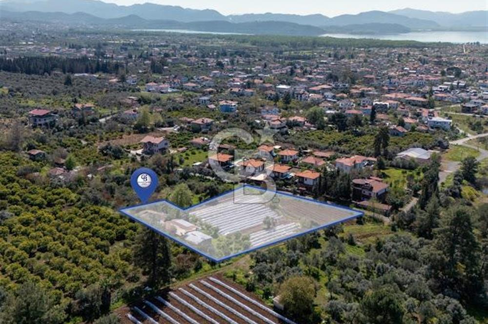 MUĞLA KÖYCEĞIZ YEŞİLKÖY'DE SATILIK TARLA İÇINDE KARGİR EV