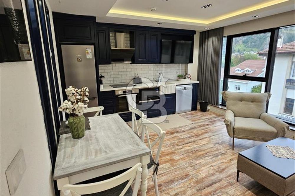 FETHİYE MERKEZ BEŞKAZA ÇARŞISINDA 2+1 FULL EŞYALI KİRALIK DAİRE