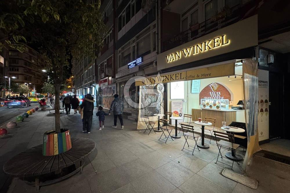 KADIKÖY TRAMVAY HATTI ÜZERİNDE DEVREN KİRALIK HAZIR KAFE