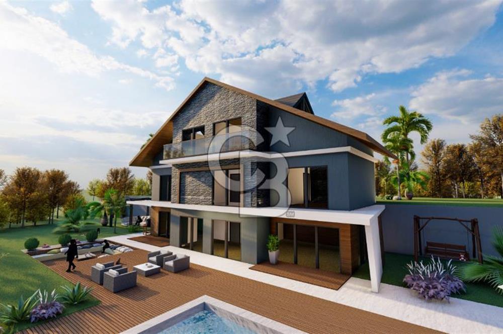 CB EAGLE'DAN EDREMİT YOLUNDA EMSALSİZ SATILIK 4+1 HAVUZLU VİLLA