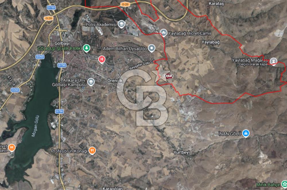 CB VİZYON TEVFİK BAŞTÜRK'TEN GÖLBAŞI YAYLABAĞ MH. SATILIK TARLA