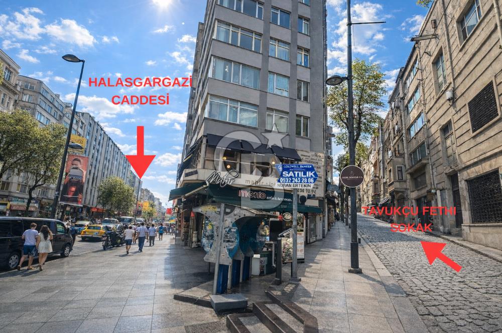 ŞİŞLİ, OSMANBEY, HALASGARGAZİ CADDESİNE KOMŞU 130 M2 DAİRE