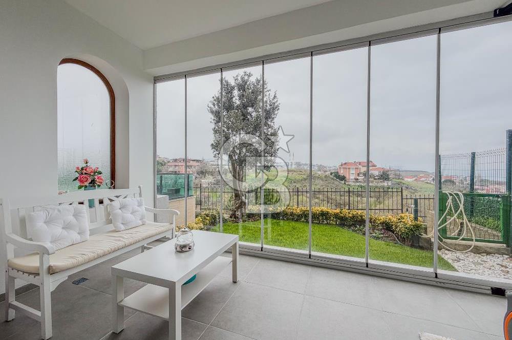 DENİZTEPE EVLERİNDE SATILIK DENİZ MANZARALI 3+2 LÜKS VİLLA