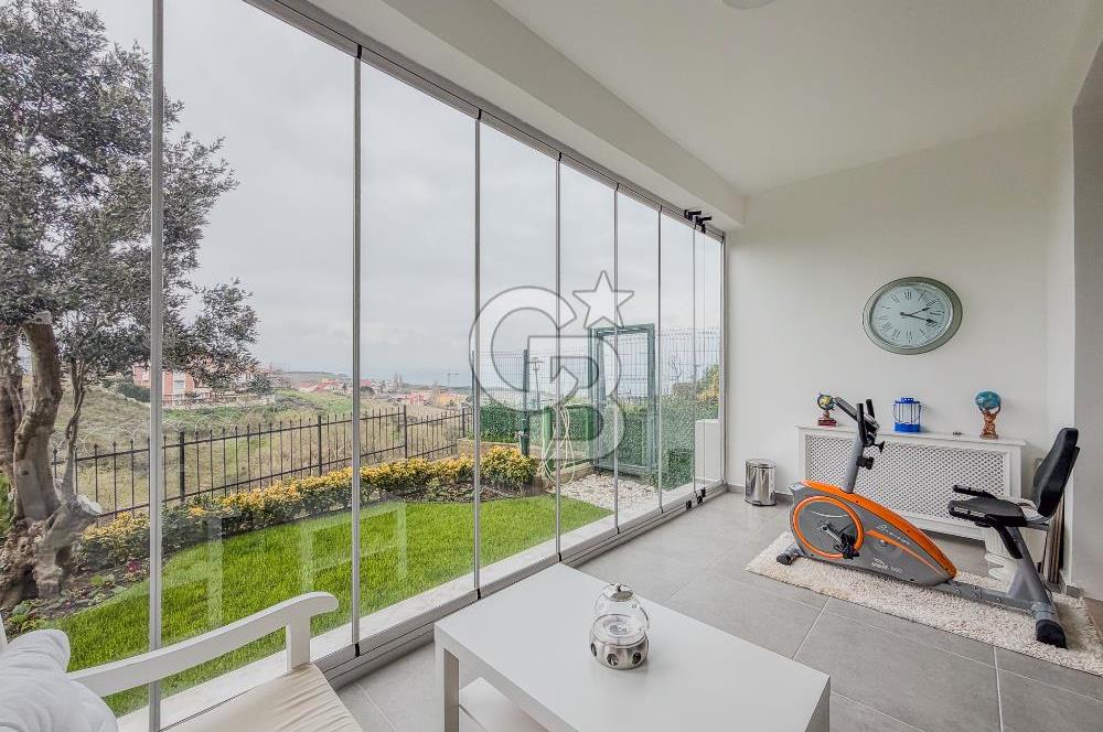 DENİZTEPE EVLERİNDE SATILIK DENİZ MANZARALI 3+2 LÜKS VİLLA