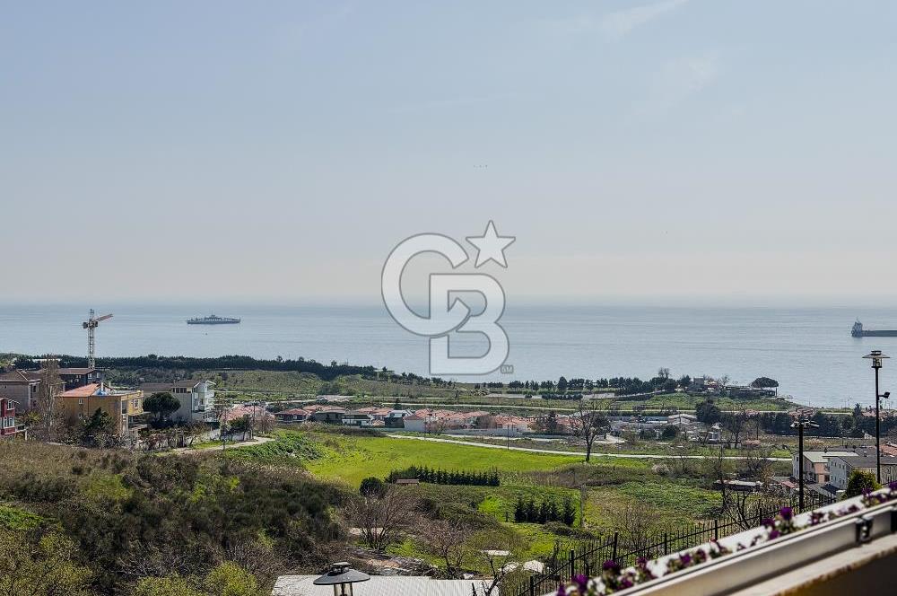 DENİZTEPE EVLERİNDE SATILIK DENİZ MANZARALI 3+2 LÜKS VİLLA