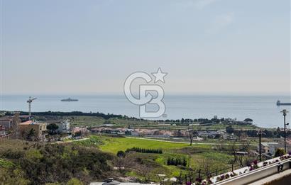 DENİZTEPE EVLERİNDE SATILIK DENİZ MANZARALI 3+2 LÜKS VİLLA