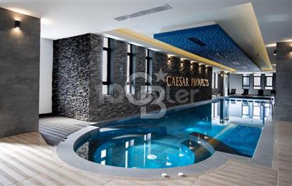 K.K.T.C İSKELE CAESAR BLUE 2+1 DENİZ & HAVUZ MANZARALI MASRAFSIZ