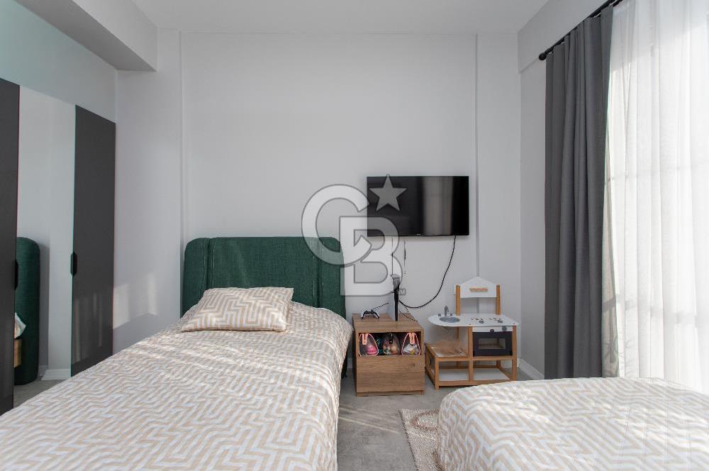 Foça Villalar Bölgesinde Eşyalı Kiralık 3+1 Villa