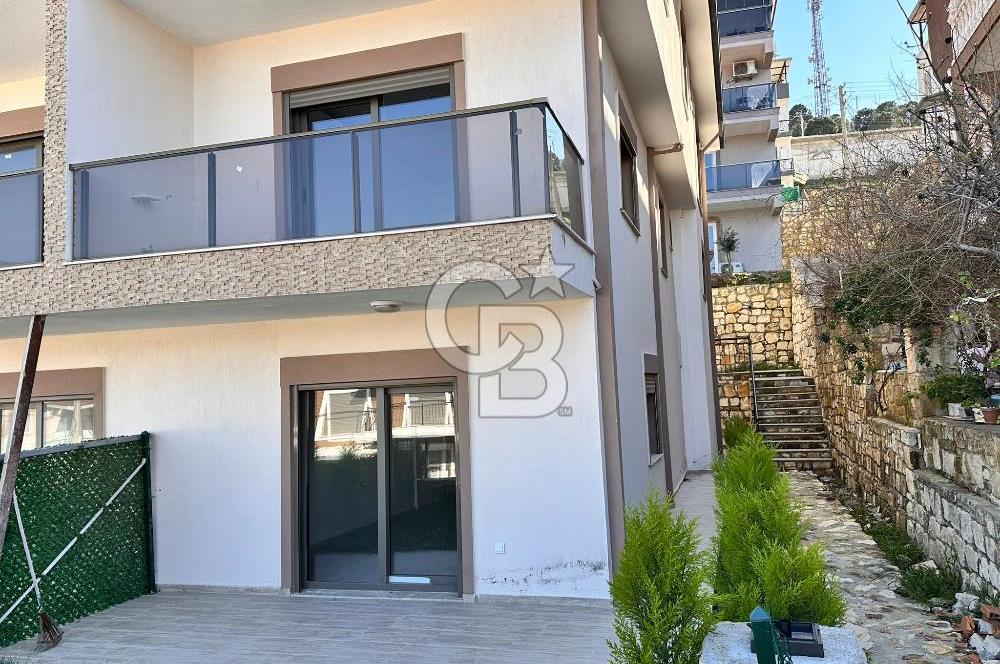 Foça Kazım Dirik Mah. Kiralık 3+1 Bahçeli Dubleks Daire