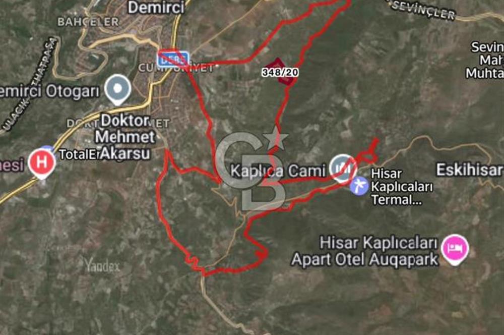 MANİSA DEMİRCİ MERKEZE YAKIN SATILIK 31.917 M² TARLA