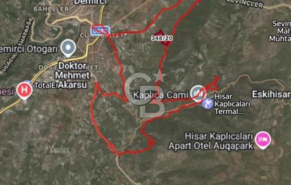 MANİSA DEMİRCİ MERKEZE YAKIN SATILIK 31.917 M² TARLA