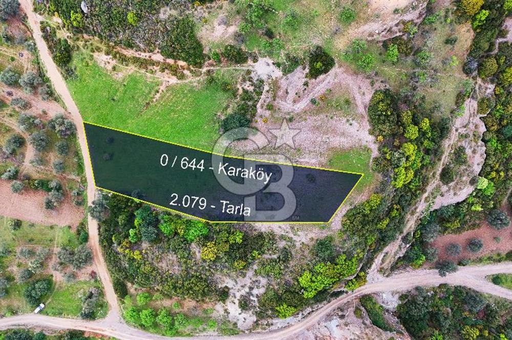 Datça Karaköy'de 2.079 m² Tarl