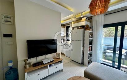 Balçova Çetin Emeç'te Kiralık Full Eşyalı Bahçeli 1+1 Daire