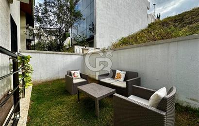 Balçova Çetin Emeç'te Kiralık Full Eşyalı Bahçeli 1+1 Daire