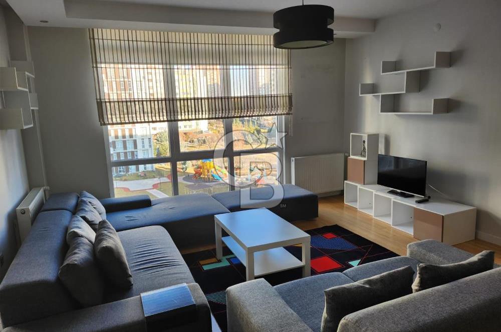 MİRAGE BAHÇE'DE PEYZAJ MANZARALI, İÇ BAHÇELİ, EŞYALI 2+1 DAİRE