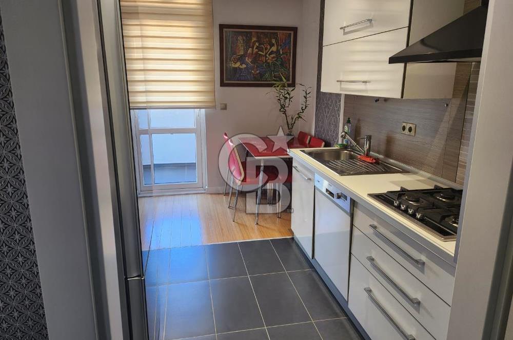 MİRAGE BAHÇE'DE PEYZAJ MANZARALI, İÇ BAHÇELİ, EŞYALI 2+1 DAİRE