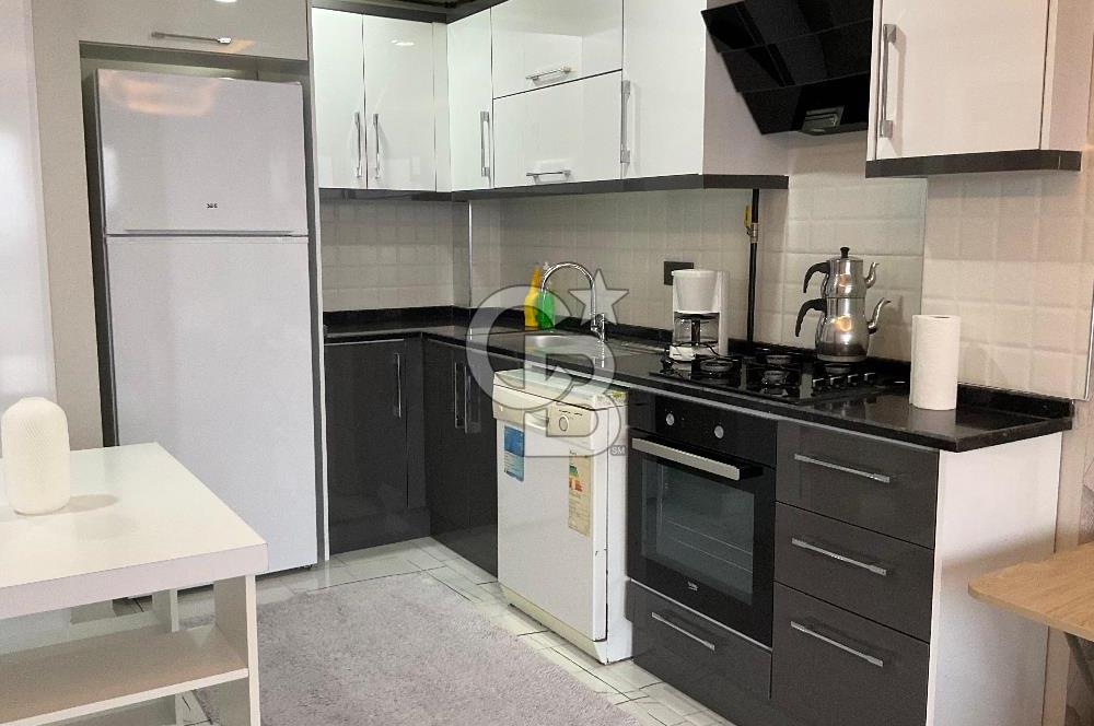 TEPEŞEHİR KONUTLARINDA SİTE İÇİ HAVUZLU EŞYALI 1+1 KİRALIK 