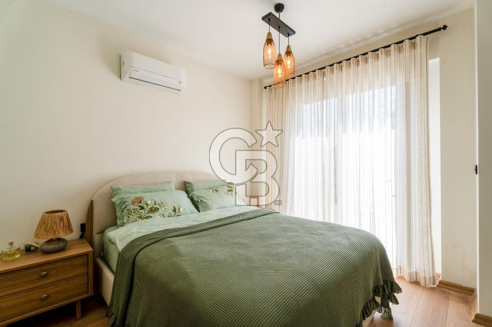 Gümüşlük Dereköy'de Geniş Bahçeli 2+1 Daire