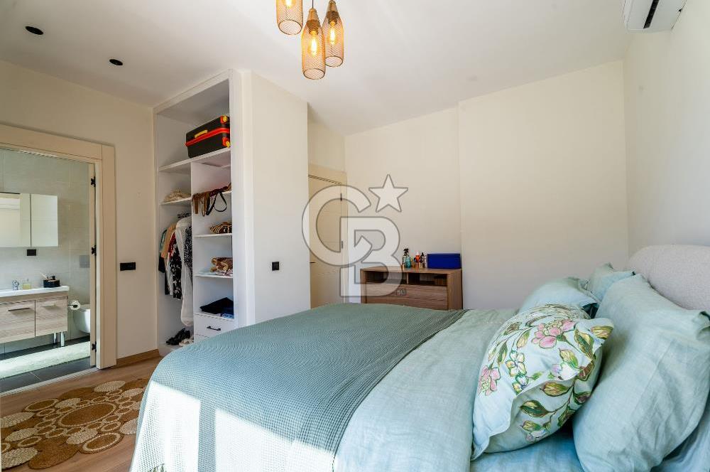 Gümüşlük Dereköy'de Geniş Bahçeli 2+1 Daire