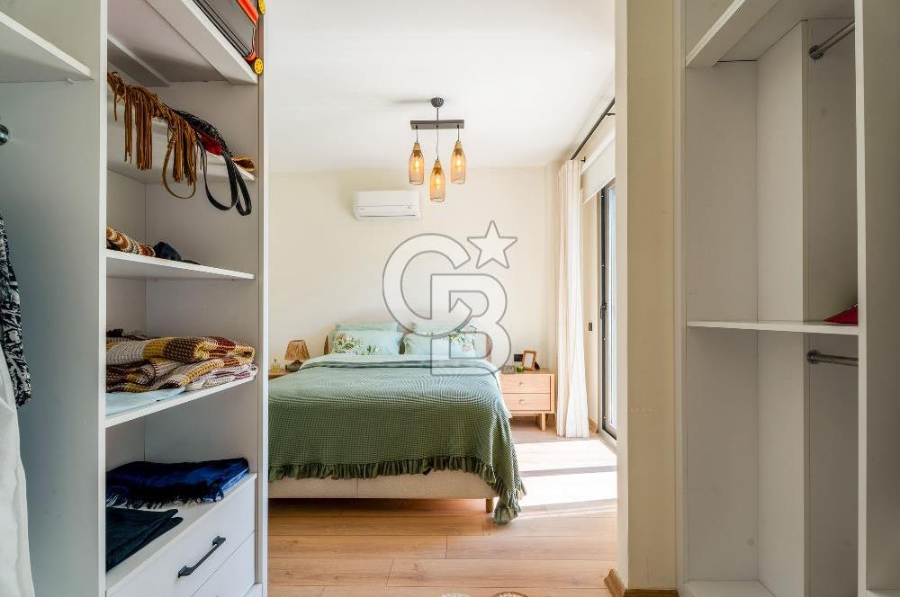 Gümüşlük Dereköy'de Geniş Bahçeli 2+1 Daire