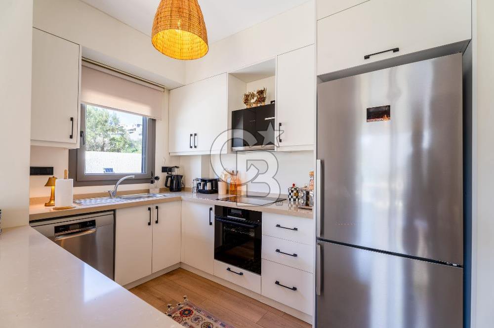 Gümüşlük Dereköy'de Geniş Bahçeli 2+1 Daire