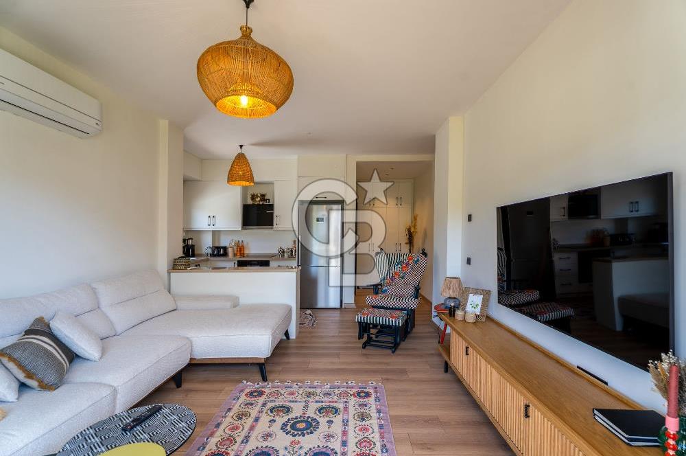 Gümüşlük Dereköy'de Geniş Bahçeli 2+1 Daire