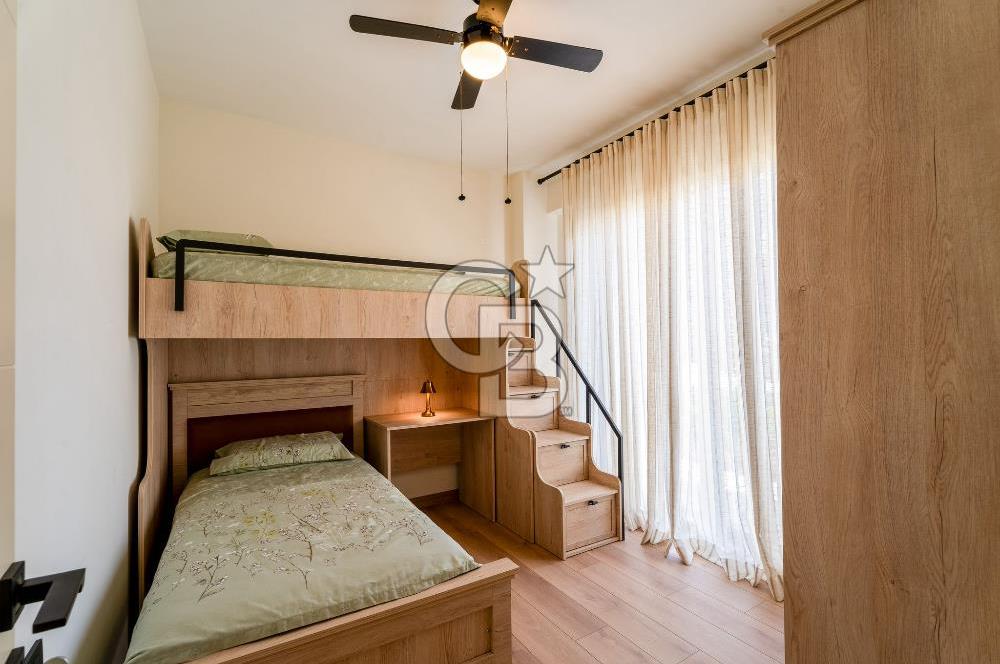 Gümüşlük Dereköy'de Geniş Bahçeli 2+1 Daire