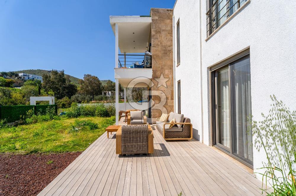 Gümüşlük Dereköy'de Geniş Bahçeli 2+1 Daire