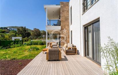 Gümüşlük Dereköy'de Geniş Bahçeli 2+1 Daire