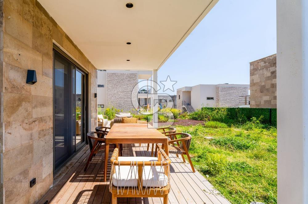 Gümüşlük Dereköy'de Geniş Bahçeli 2+1 Daire