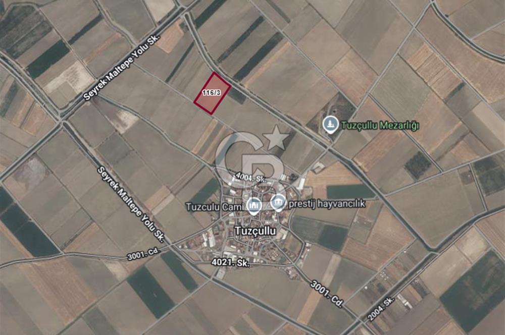 MENEMEN TUZÇULLU'DA 21.362 M² YOLA CEPHELİ SATILIK TARLA