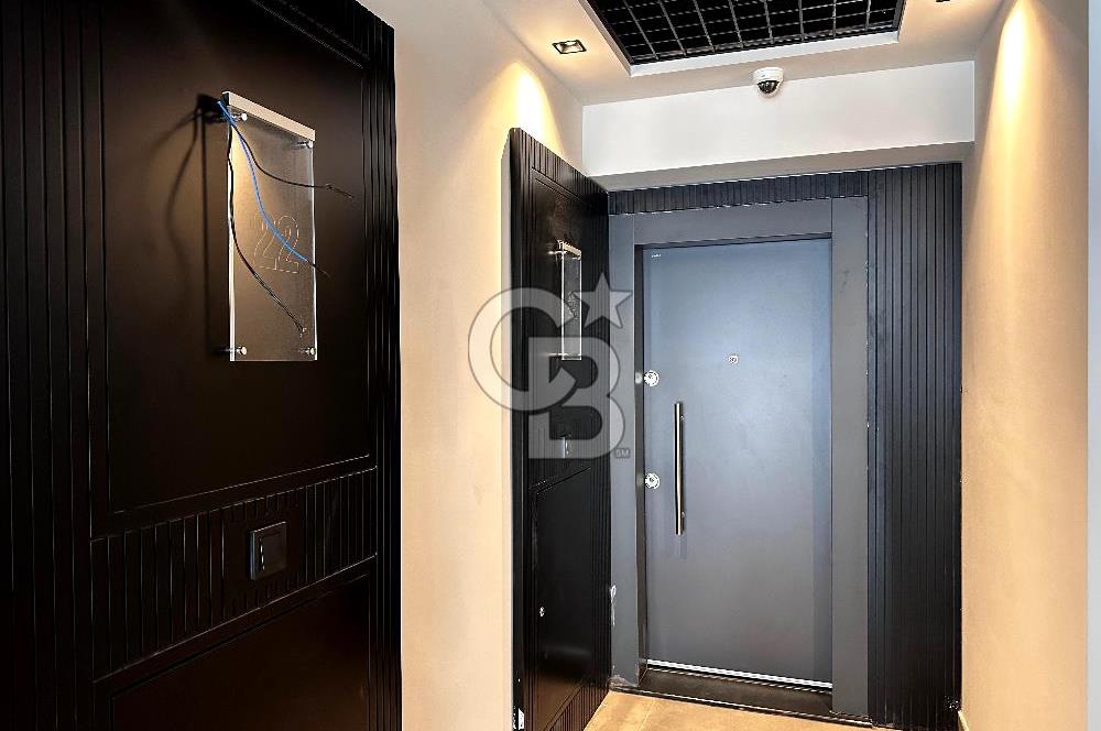 İnci Premium'da Deniz Manzaralı Eşyalı 1+1 Kiralık Köşe Daire