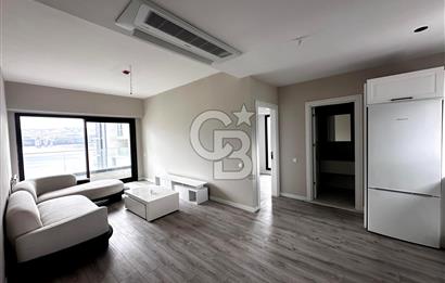 İnci Premium'da Deniz Manzaralı Eşyalı 1+1 Kiralık Köşe Daire