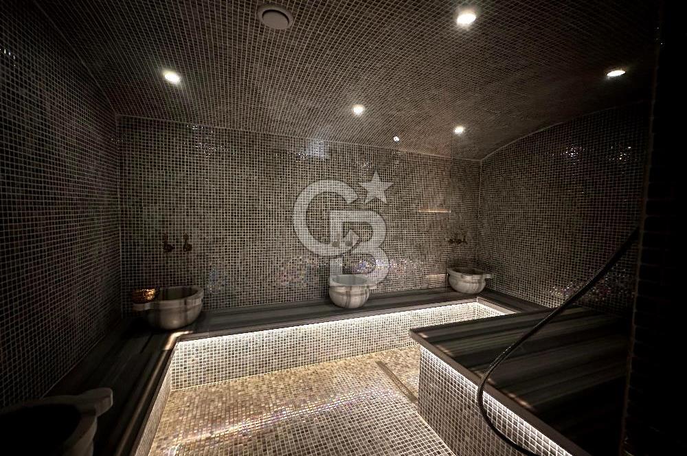 İnci Premium'da Deniz Manzaralı Eşyalı 1+1 Kiralık Köşe Daire