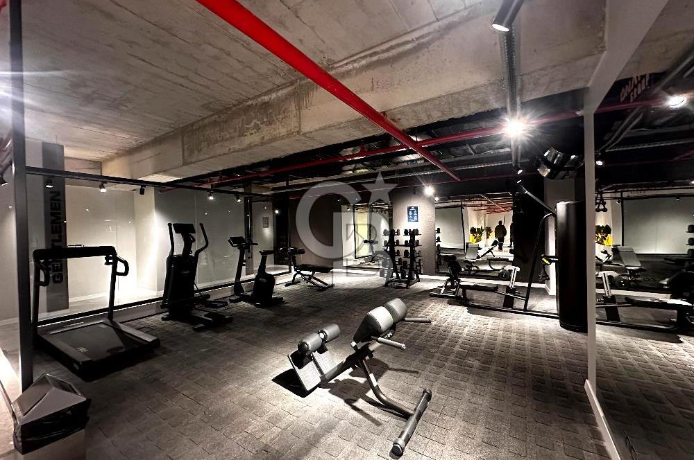 İnci Premium'da Deniz Manzaralı Eşyalı 1+1 Kiralık Köşe Daire