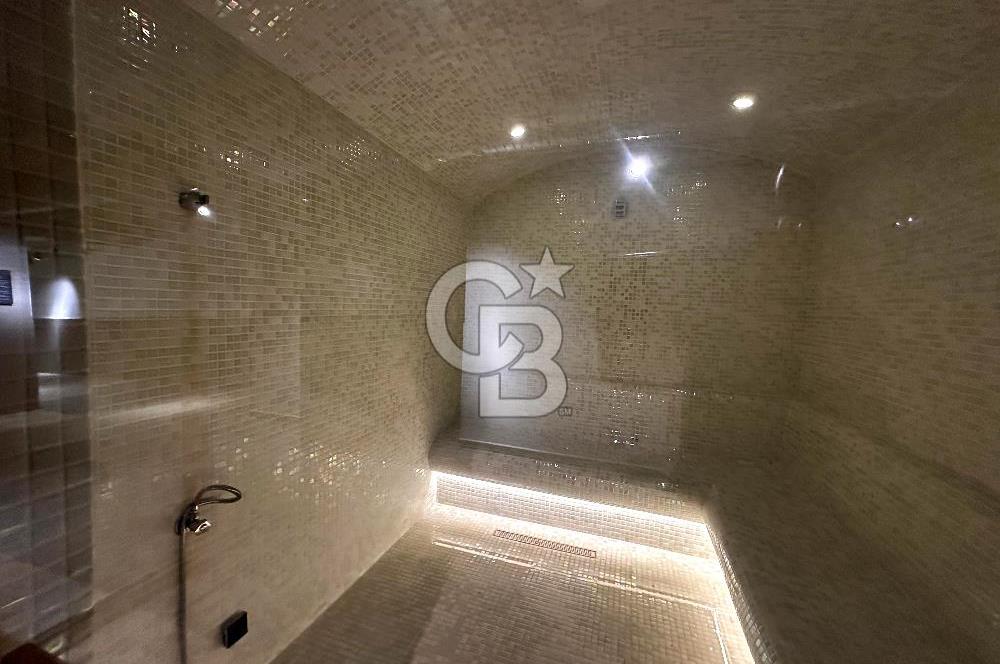 İnci Premium'da Deniz Manzaralı Eşyalı 1+1 Kiralık Köşe Daire