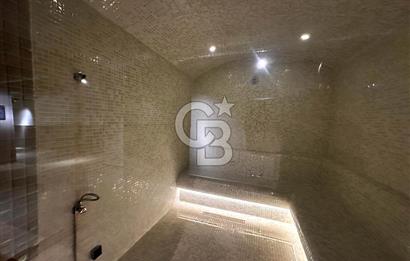 İnci Premium'da Deniz Manzaralı Eşyalı 1+1 Kiralık Köşe Daire