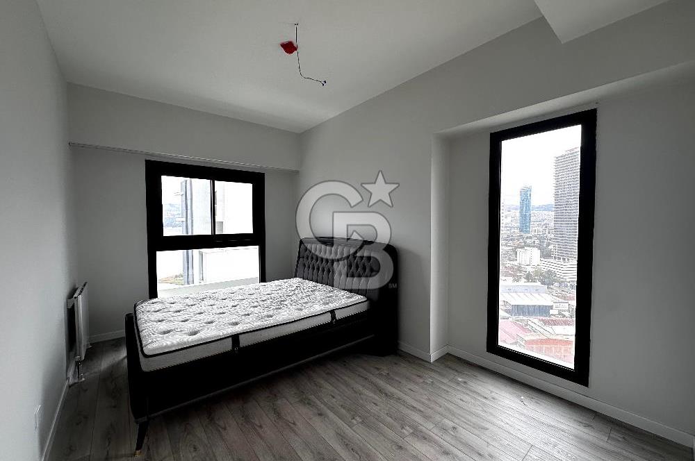 İnci Premium'da Deniz Manzaralı Eşyalı 1+1 Kiralık Köşe Daire