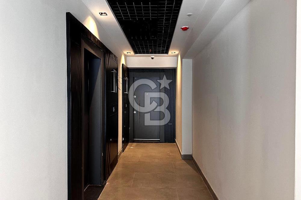 İnci Premium'da Deniz Manzaralı Eşyalı 1+1 Kiralık Köşe Daire